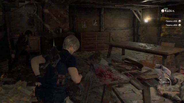 RESIDENT EVIL 4 REMAKE 4 HARDCORE ЛЕОН СКОТТ КЕННЕДИ В ФИЛЬМЕ ДОМ У ДОРОГИ