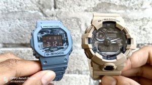 G-SHOCK ORIGINAL DW-5600CA-2A VS GA-700CA-5A ✅