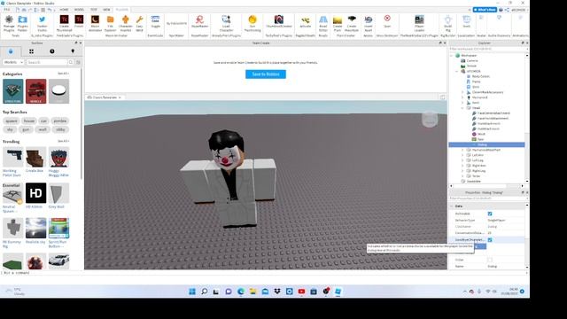 HOW TO MAKE NPC DIALOGUE Roblox Studio (2022) смотреть онлайн