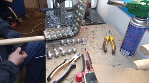 Груз чебурашка разборная. Изготовление рыболовных грузил.