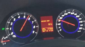 Infiniti FX37 разгон до 100