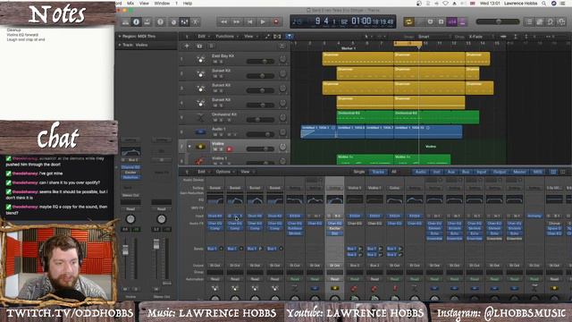 Making Music for a Kids TV Show (Part 2) - Lawrence Hobbs's Musicmaking Show