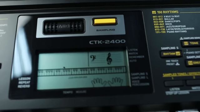 Обзор синтезатора Casio CTK-2400 от Pianino.by смотреть онлайн