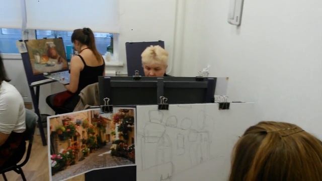 курсы живопись маслом смотреть онлайн