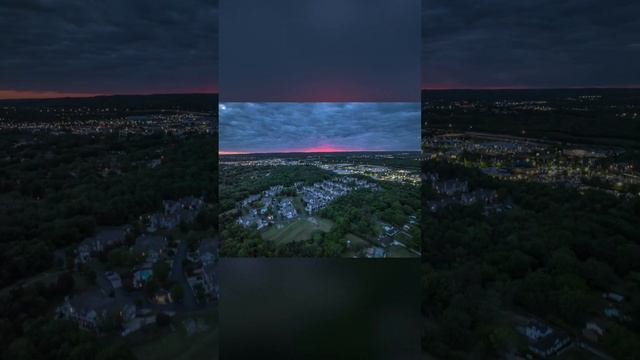 Red sunset keeps bringing me joy... (Old Hickory Dam in Tennessee) HYPERLAPSE