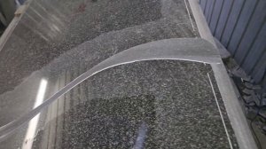 Полировка камня, Полировка фигурных элементов на  Габбро-Диабаз Работа с водой!