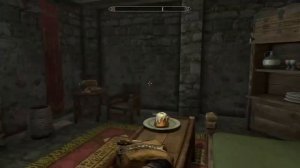 My Room in Jorrvaskr as the Companion Leader - Elder Scrolls Skyrim