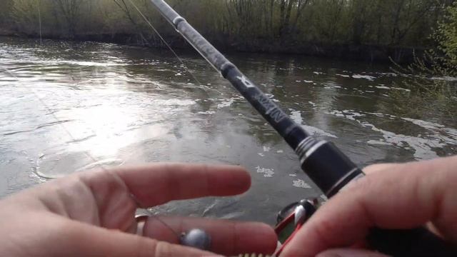 Ловля судака в мае на спиннинг на малой реке. смотреть онлайн