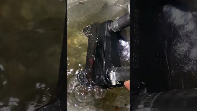 Sea doo oil cooler test