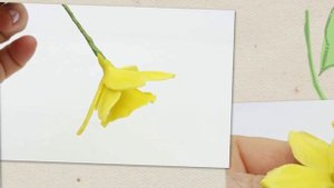Как сделать искусственные цветы из полимерной глины
