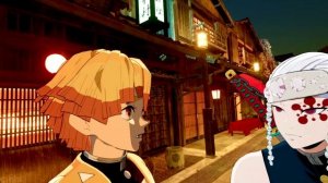 Demon Slayers go to Entertainment District (Demon Slayer VR)