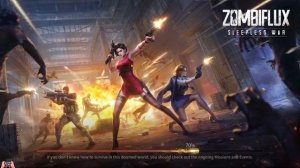 Zombiflux Sleepless War Gameplay |  Mobile And Android Game 2024 ▶️ Zombie Game