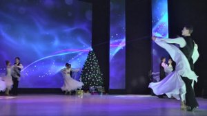 Фролово.  Образцовый ансамбль современного бального танца «АЭЛИТА» - «Вальс»