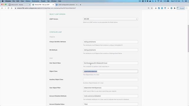 Integrate LDAP with Okta