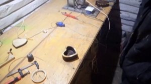 Выжигание нихромовой струной,  шкатулка в форме сердца.