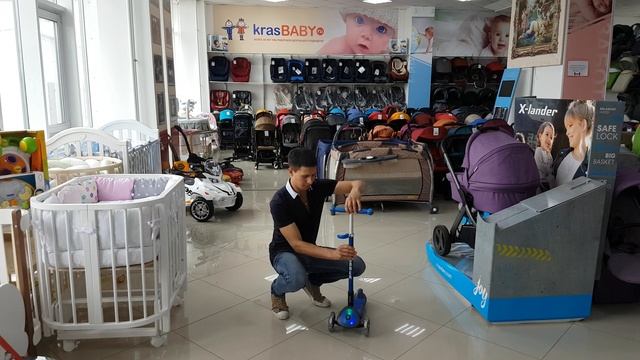 Самокат Globber Elite Flash Lights смотреть онлайн