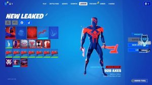 Fortnite New Leaked Miles Morales and Spider-man 2099 Skins, Emote Bundle Showcase