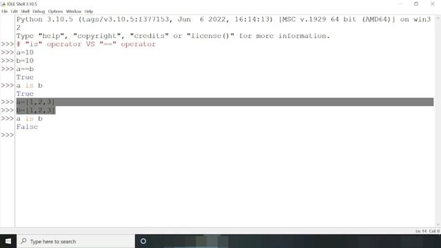 Operators in Python | Identity, Membership and Ternary | Part-4 | Python Programming | Lecture-23