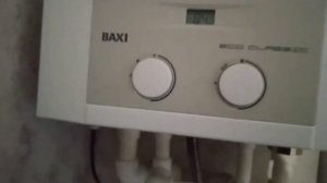 Причина неисправности газового котла BAXI.