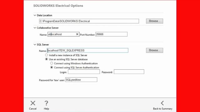 Solidworks electrical sql server error смотреть онлайн