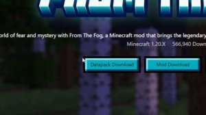 How to Play MINECRAFT FROM THE FOG MOD in HARDCORE MODE 1.20! (Cave Dweller, Herobrine..)