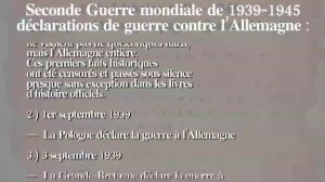 58 déclarations de guerre contre l’Allemagne seule responsable