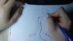 Как нарисовать аниме тело, туловище, торс девушки