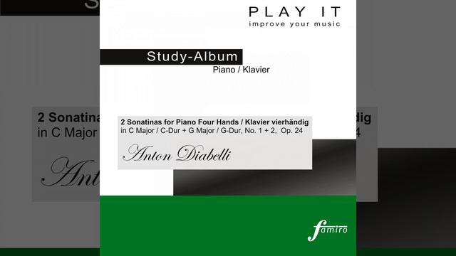 2 Sonatinas in C Major / C-Dur, No. 1, Op. 24: I. Andante (Primo - Metronome: 1/4 = 80) смотреть онлайн