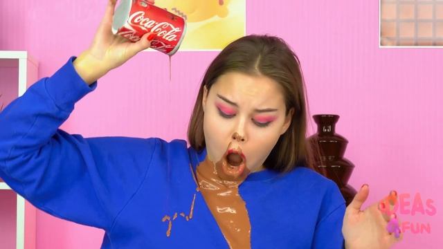 ШОКОЛАДНОЕ ФОНДЮ ЧЕЛЛЕНДЖ от Ideas 4 Fun Challenge смотреть онлайн
