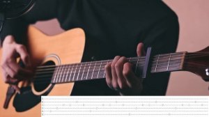 КРАСИВАЯ МЕЛОДИЯ на ГИТАРЕ(Разбор, Табы). Mr.Kitty - After dark(Видео урок)