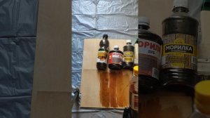 Выкрасы морилок "Дуб".