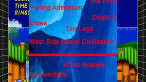 Конспирологический Айсберг по серии игр Sonic