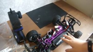 ♣Шорт-корс HSP Destrier 1/10 ||Распаковка и тест/