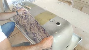 Звукоизоляция стальной ванны.