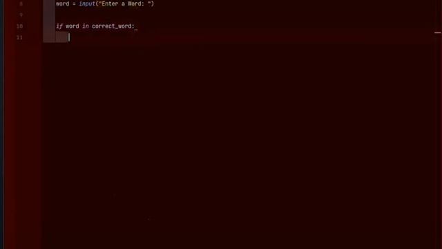 Spelling checker using python