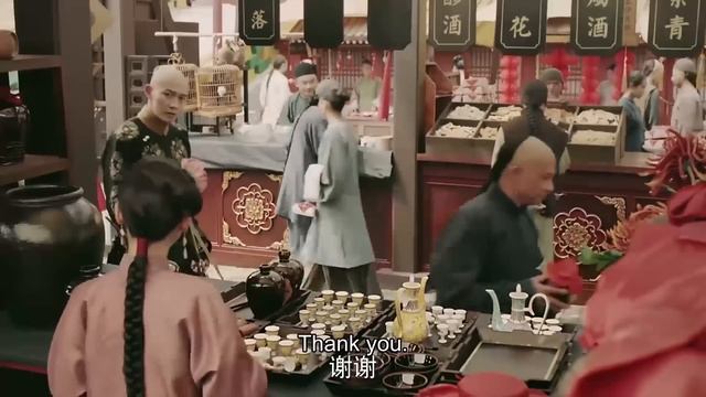 宮中集市開了,瓔珞驚艷登場,把皇上的魂都被勾走了! #中国电视剧
