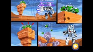 Энгри Бёрдс Трансформеры #8 Что? / Angry Birds Transformers Gameplay #8 What?