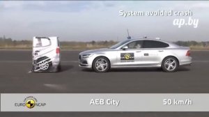 Volvo S90 и V90: краш-тесты