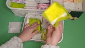 Собираю прокладки в поездку😜!