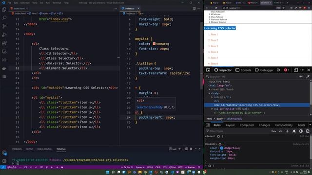 CSS Selectors  Part 1