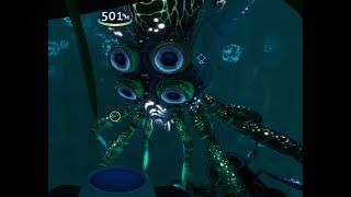 Встреча с огромным кальмарокрабом. Прохождение игры SUBNAUTICA 10 серия. Игра продолжается