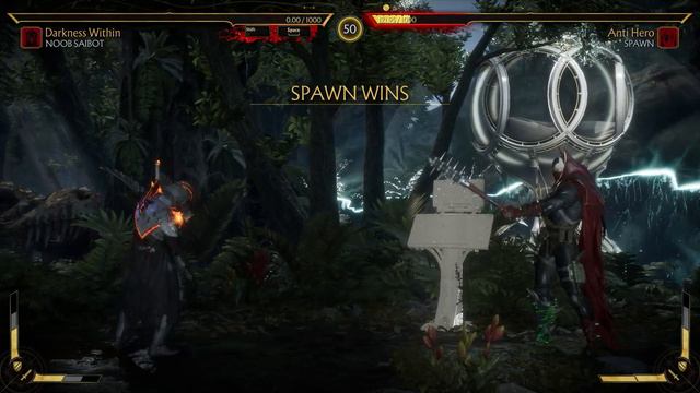 Mortal Kombat 11 - Spawn Vs Noob Saibot (Very Hard)