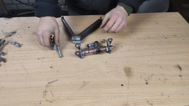 Передняя подвеска мини-БАГГИ. Резьбовые шарниры смотреть онлайн