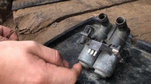 Как проверить клапана печки на автомобиле Mercedes-Benz W124