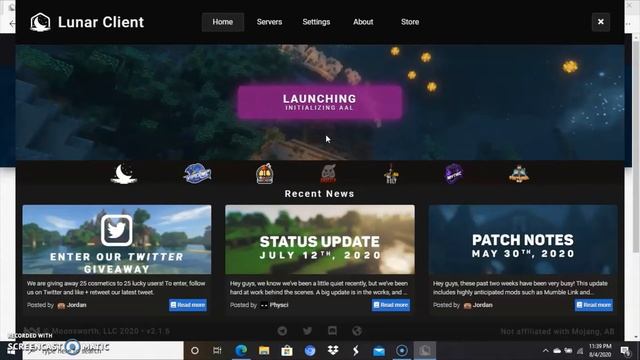 How To Install Lunar Client For 1.8.9 Minecraft Edition