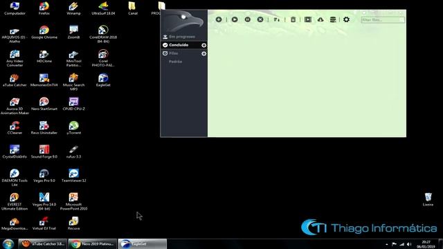 Acelerador De Download ( EagleGet ) смотреть онлайн