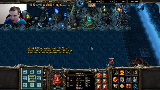 Warcraft 3: Reforged CZ/SK | #764 | Custom Hero Survival - Všespalující doom guard смотреть онлайн