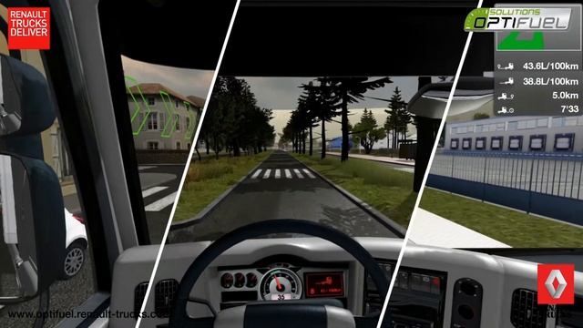 Truck Fuel Eco Driving Simulator - Renault Trucks IAA2012 смотреть онлайн