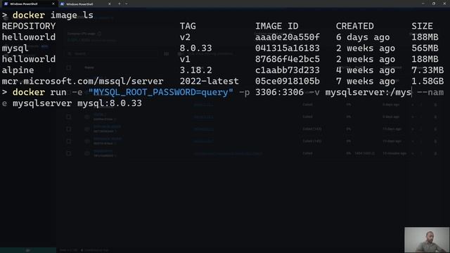 #8.Docker-Installing MySql Server