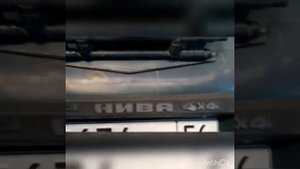 Нива запаска на заднюю дверь
